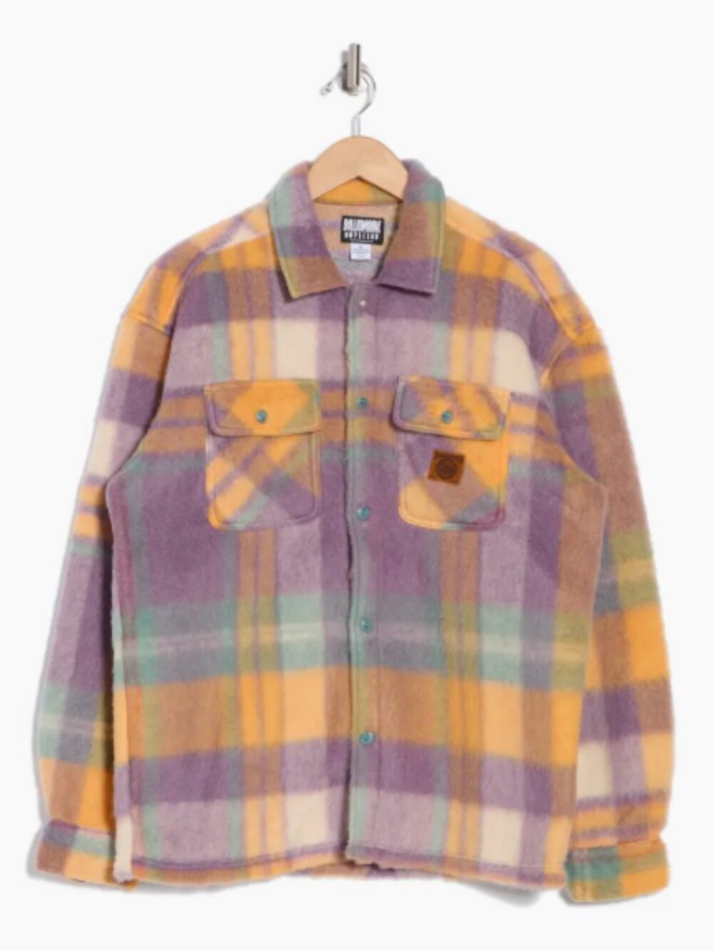 Billionaire Boys Club - Thrusters Plaid Long Sleeve Button-Up Shirt - Men's M